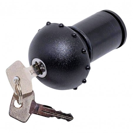 TAPPO BENZINA CON SERRATURA PIAGGIO CIAO A34890 NERO 33MM