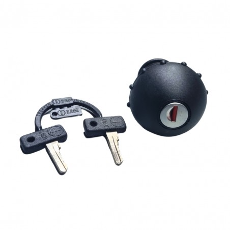 TAPPO BENZINA CON CHIAVE PIAGGIO BRAVO 33MM NERO ORIGINALE