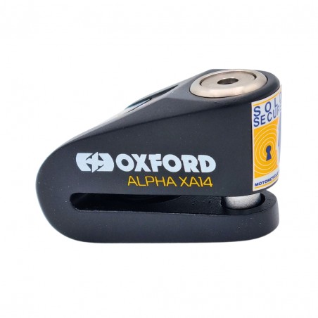 OXFORD ALPHA XA14 BLOCCADISCO ANTIFURTO MOTO CON PERNO DA 14MM