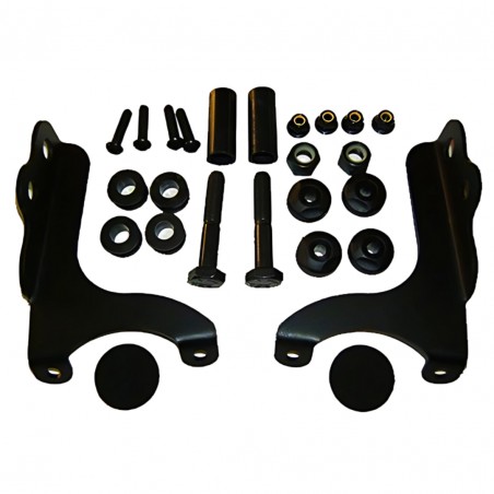 KIT FISSAGGIO PER PARABREZZA PIAGGIO BEVERLY 125IE / 300IE / 350 (2010-2020) KAPPA MOTO A357AK