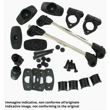 KIT FISSAGGIO KAPPA D2111KITK PER 2111DT, SISTEMA AGGANCIO VALIGIE LATERALI