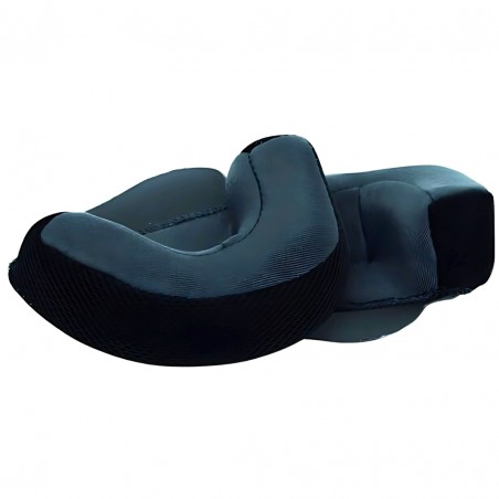 GUANCIALI INTERNI CASCO MOMO DESIGN FGTR 25 MM NERO/GRIGIO TAGLIA S-XL