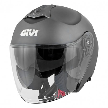 CASCO JET GIVI PLANET TITANIO TAGLIA XL (61 CM)