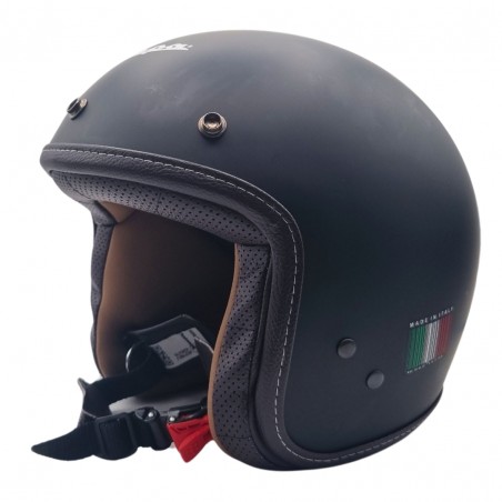 CASCO VESPA DEMI JET P-XENTIAL NERO OPACO TAGLIA XS (54 CM)