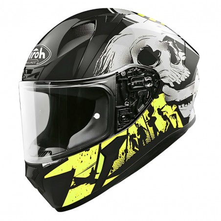 AIROH VALOR AKUNA CASCO INTEGRALE GIALLO LUCIDO TAGLIA XL (61-62 CM)