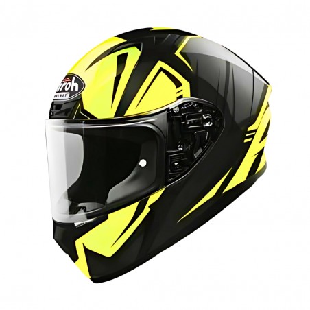AIROH VALOR CASCO INTEGRALE GIALLO LUCIDO TAGLIA XS (53-54 CM)