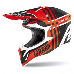 AIROH WRAAP BROKEN CASCO...