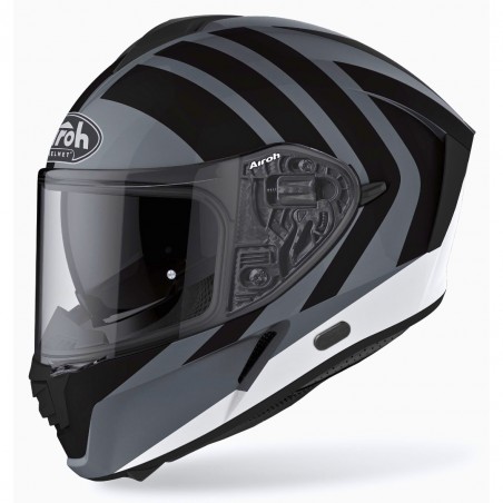 AIROH SPARK SCALE CASCO INTEGRALE GRIGIO/NERO OPACO TAGLIA XL (61-62 CM)