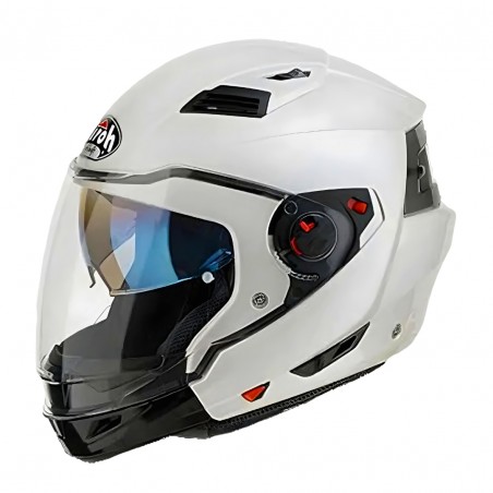 AIROH EXECUTIVE CASCO MOTO MODULARE BIANCO LUCIDO TAGLIA XL (61-62 CM)