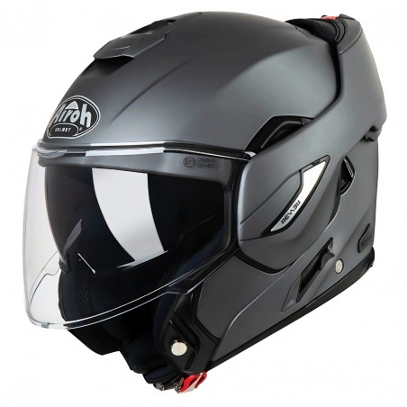 AIROH REV 19 CASCO MODULARE ANTHRACITE OPACO TAGLIA XS (53-54 CM)