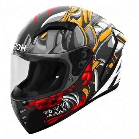 AIROH CONNOR SAMURAI MATT CASCO INTEGRALE TAGLIA XL (61-62 CM)