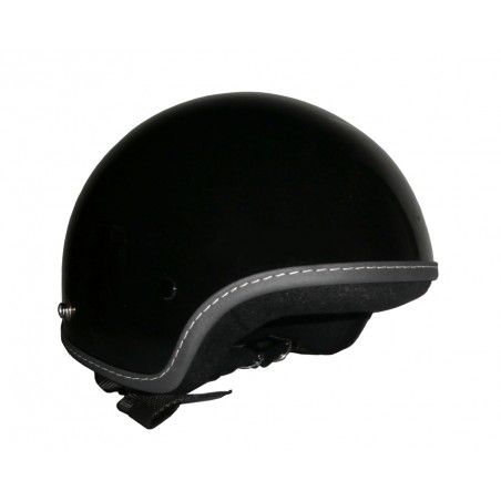 PIAGGIO CASCO DEMI JET ZERO NERO LUCIDO TAGLIA S (56 CM)