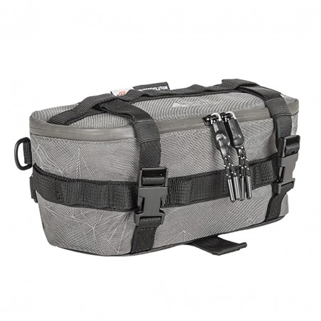KAPPA MOTO BORSELLO DA MANUBRIO GRIGIO COMPATIBILE CON RA315 TRAMITE SISTEMA M.O.L.L.E.