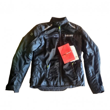 GIACCA ESTIVA HEVIK SCIROCCO LADY LIGHT NERO TAGLIA XL – ABBIGLIAMENTO MOTO LEGGERO E TRASPIRANTE