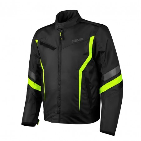 GIACCA MOTO URBAN PRIMAVERA/AUTUNNO HEVIK VEGA UOMO NERO L – PROTEZIONI CE, TERMICA REMOVIBILE