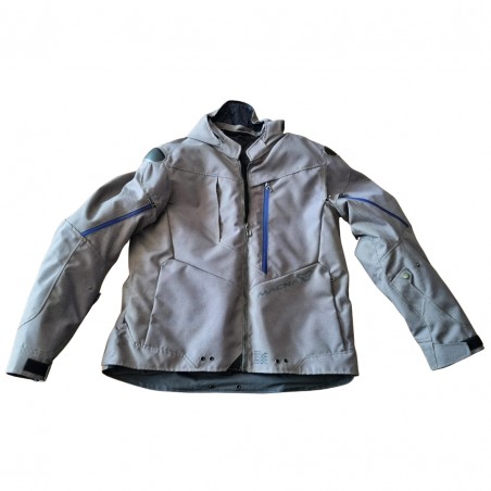 GIACCA DA MOTO MACNA PROXIM TAUPE/BROWN TAGLIA L – TOURING, IMPERMEABILE E TRASPIRANTE