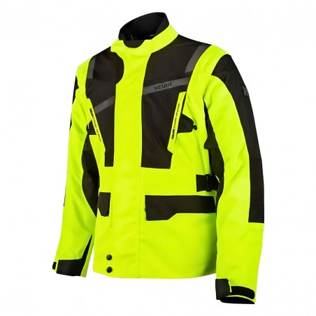 GIACCA TOURING 4 STAGIONI HEVIK STELVIO 3.0 LIMITED GIALLO/NERO TAGLIA L