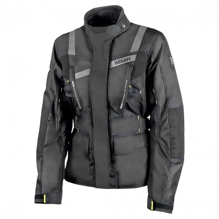 GIACCA TOURING LADY HEVIK STELVIO LIGHT NERO TAGLIA M