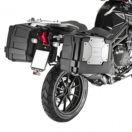 PORTAVALIGIE LATERALE KAPPA MOTO KLR6403 PER TRIUMPH TIGER EXPLORER 1200 (2012-2015)