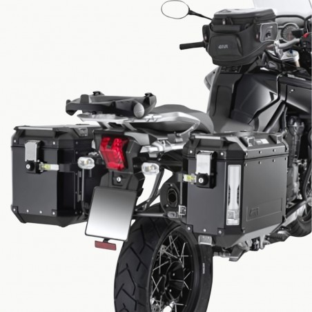 PORTAVALIGIE LATERALE KAPPA MOTO KLR6408 PER TRIUMPH TIGER EXPLORER 1200 (2016, 2018)
