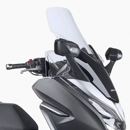 DEFLETTORI PARAMANI TRASPARENTI PER HONDA FORZA 125, 300 (DAL 2019) E FORZA 350 (DAL 2021)