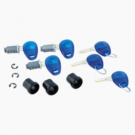 SET 3 CHIAVI RICAMBIO KAPPA MOTO K502 – KIT UNIFICAZIONE SERRATURE PER VALIGIE E BAULETTI