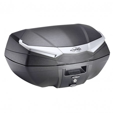 BAULETTO 49 LITRI KAPPA MOTO K4900A ECO ARGENTO – TOP CASE MONOKEY® CON ATTACCO INCLUSO