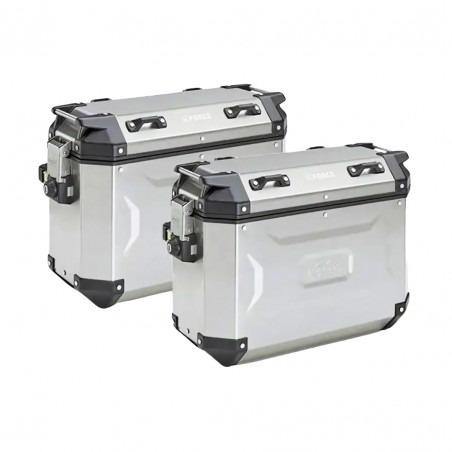 VALIGIE LATERALI KAPPA MOTO K’FORCE IN ALLUMINIO 48L – COPPIA VALIGIE RIGIDE MONOKEY CAM SIDE