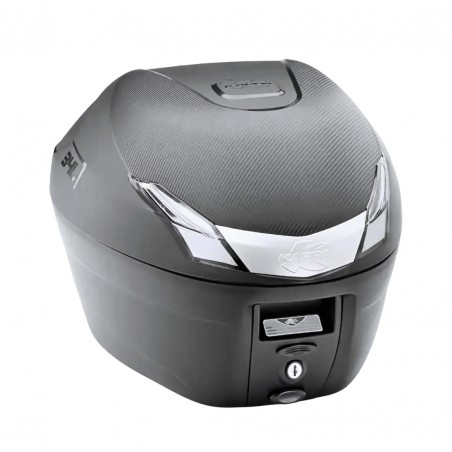 BAULETTO KAPPA MOTO K34NT – 34 LITRI, NERO CON CATADIOTTRI FUMÈ, SISTEMA MONOLOCK® UNIVERSALE