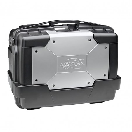 VALIGIA LATERALE/TOP CASE KAPPA MOTO KGR46 GARDA MONOKEY® 46 LITRI – COLORE ARGENTO