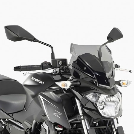 CUPOLINO FUMÉ KAPPA MOTO KA4117 SPECIFICO PER KAWASAKI Z650 (2017) – COMPLETO DI KIT FISSAGGIO