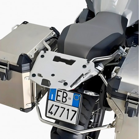 PORTAPACCHI POSTERIORE IN ALLUMINIO PER BMW R1200GS ADV (2014-2018) E R1250GS ADV (2019-2024)