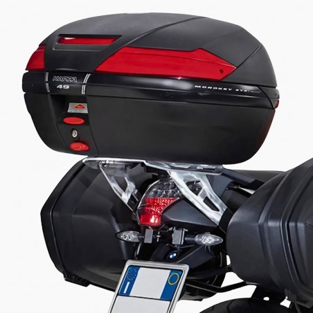 PORTAPACCHI POSTERIORE KAPPA MOTO IN ALLUMINIO PER BMW K1300 R (2009-2016) / K1200R (2005-2008)