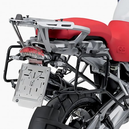 PORTAPACCO POSTERIORE IN ALLUMINIO KAPPA MOTO KRA692 PER BAULETTO MONOKEY® BMW R1200 GS (2004-2009)