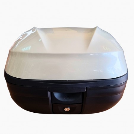 BAULETTO PIAGGIO ORIGINALE 37L CON SCHIENALE - NERO OPACO PER BEVERLY E MEDLEY
