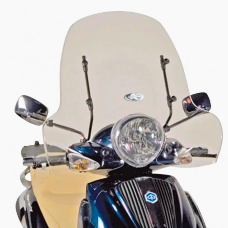PARABREZZA TRASPARENTE KAPPA MOTO 103AK PER PIAGGIO BEVERLY 125-400 (08-10), 500 (03-07)