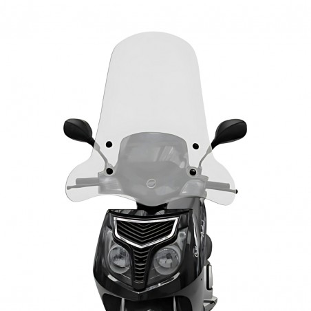 PARABREZZA TRASPARENTE KAPPA MOTO 120A PER KEEWAY OUTLOOK 125-150, 66X67CM