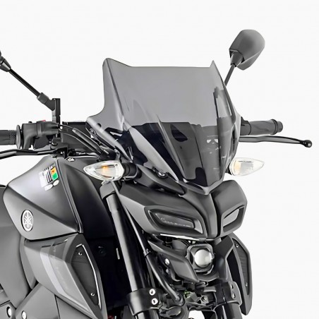 CUPOLINO FUMÉ KAPPA MOTO 2166AK PER YAMAHA MT-125 (2020-2022) 28X36,5 CM