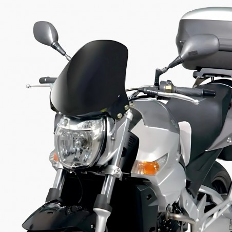 CUPOLINO UNIVERSALE NERO LUCIDO KAPPA MOTO 245N PER MOTO NAKED 33,5X29 CM