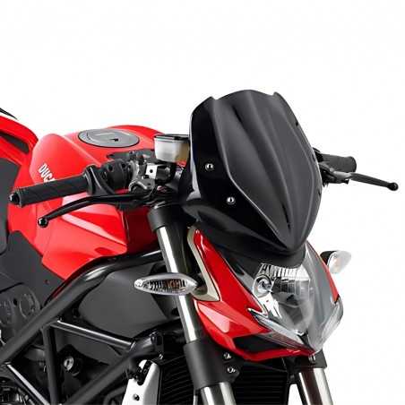 PARABREZZA UNIVERSALE KAPPA MOTO 247N NERO 29X28,5 CM PER DUCATI STREETFIGHTER 848/1098 (09-15)