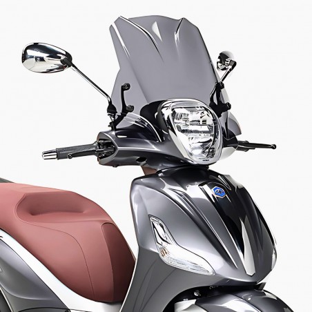 SCHERMO FUMÉ KAPPA MOTO 5606SK PER PIAGGIO BEVERLY 125/300IE 350SPORT (2010-2017)