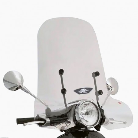 SCHERMO TRASPARENTE KAPPA MOTO 5608AK PER PIAGGIO VESPA PRIMAVERA 50/125/150 DAL 2014