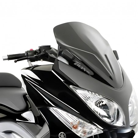 CUPOLINO SPORTIVO KAPPA MOTO KD442B PER YAMAHA T-MAX 500 (2008-2011) NERO LUCIDO