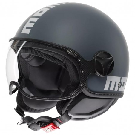 MOMO DESIGN FGTR CLASSIC CANDY MATT OTTANIO GREY WHITE TAGLIA M (57-58 CM)