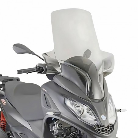 PARABREZZA SPECIFICO TRASPARENTE 84 X 69 CM (H X L) PIAGGIO MP3 HPE 300