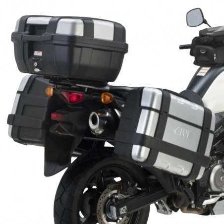 PORTAVALIGIE LATERALE KAPPA MOTO KL3101 PER SUZUKI DL650 V-STROM L2 (2011-2016)