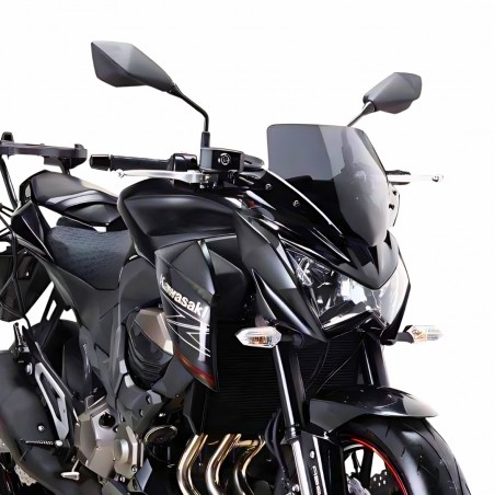 CUPOLINO FUMÉ KAPPA MOTO KA4109 PER KAWASAKI Z800 (2013-2017) CON KIT FISSAGGIO