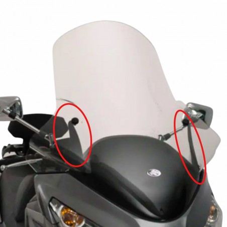 KIT FISSAGGIO PARABREZZA KAPPA MOTO D266KITK PER 266DT YAMAHA TÉNÉRÉ 700 (21-24)