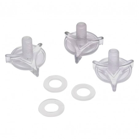 KIT AIROH 6568 SWIT/WRA PEAK: VITI FRONTALI PER VISIERA E PEAK